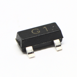 [MMBT5551_SOT23_20] 20 Stück MMBT5551 G1 NPN Transistor 160V 600mA 0,3W HV