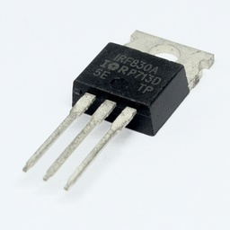 [IRF830A_TO220_5] 5 Stück IRF830A N-FET SMPS Transistor TO220 500V 5A 1,4 Ohm 74W